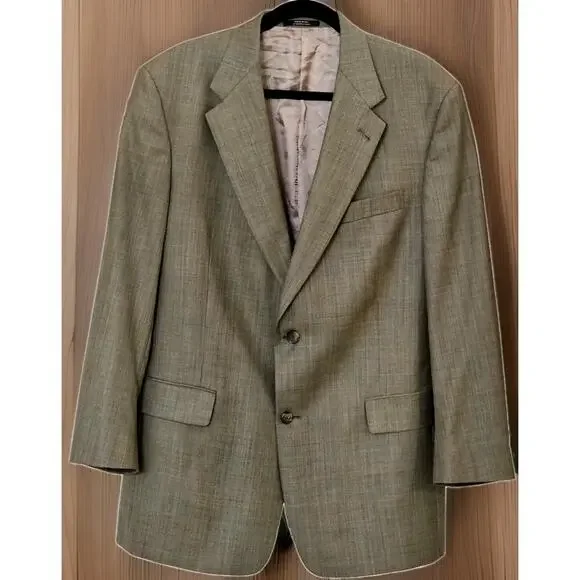 HART SCHAFFNER MARX Men's Suit Made in USA 2 Button Dillard's 42R Blazer & Pants - Picture 1 of 16